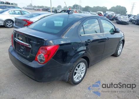 2016 Chevrolet Sonic Lt Auto из США, поврежденный, VIN 1G1JC5SH7G4104704